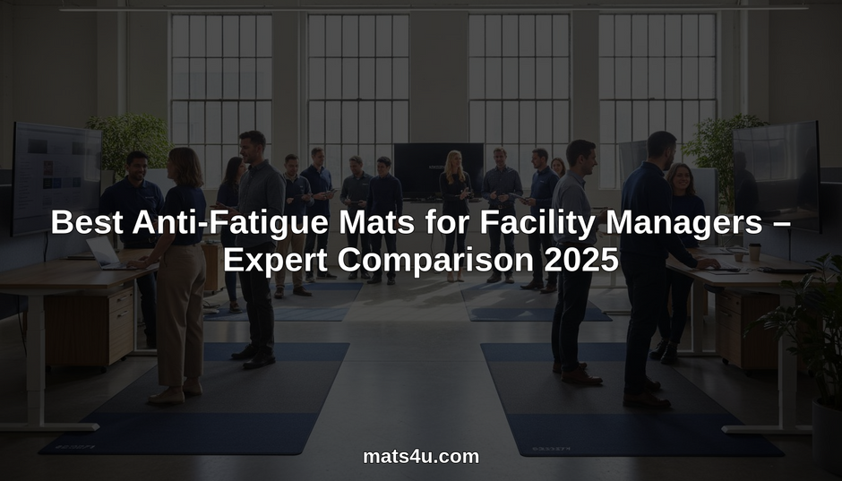 anti-fatigue mats for facility managers hero header image