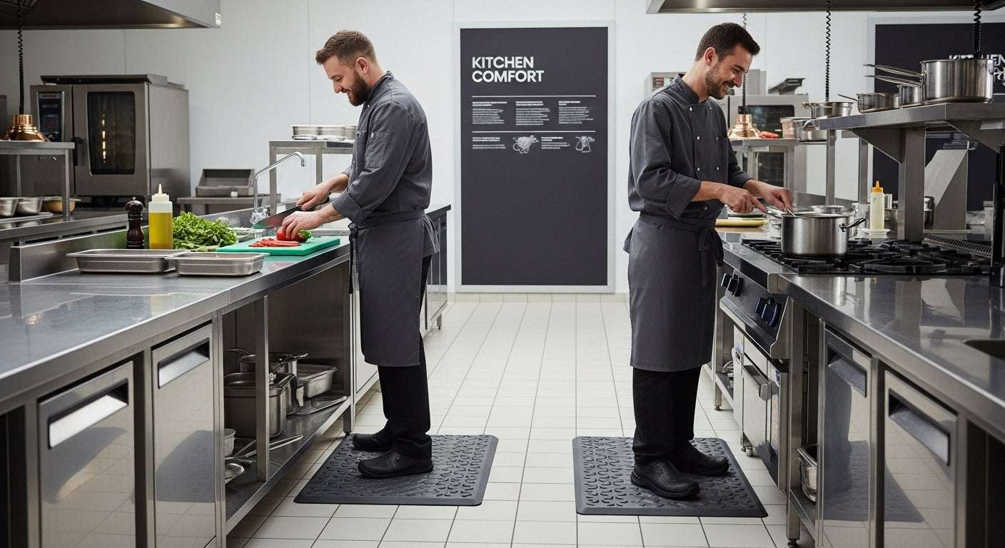 kitchen staff anti fatigue mats