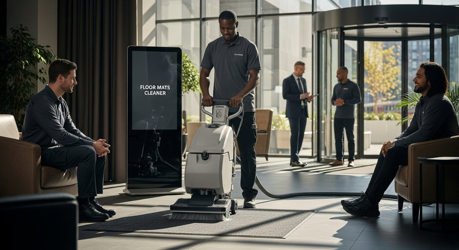 floor mats cleaner lobby