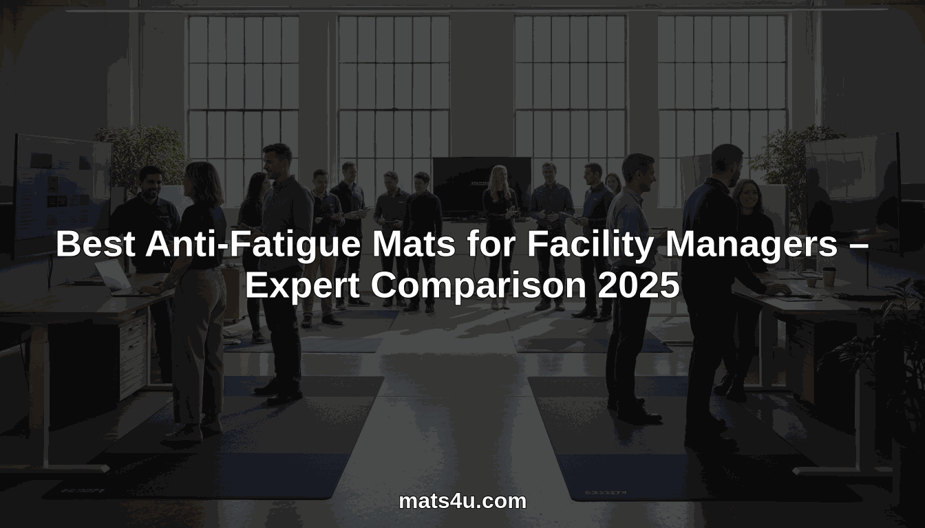 anti-fatigue mats for facility managers hero header image