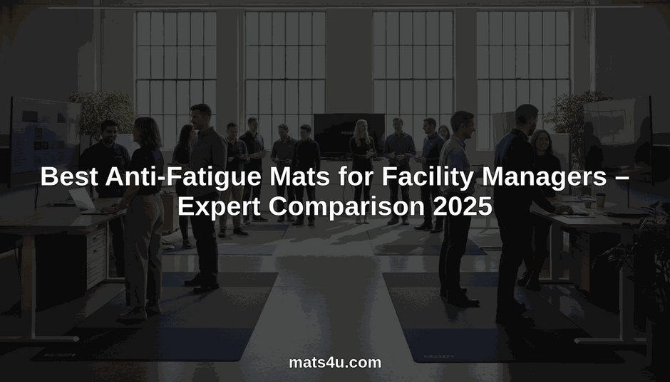 anti-fatigue mats for facility managers hero header image