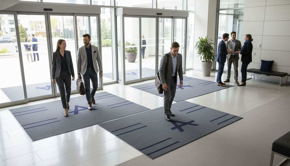 commercial branded floor mats