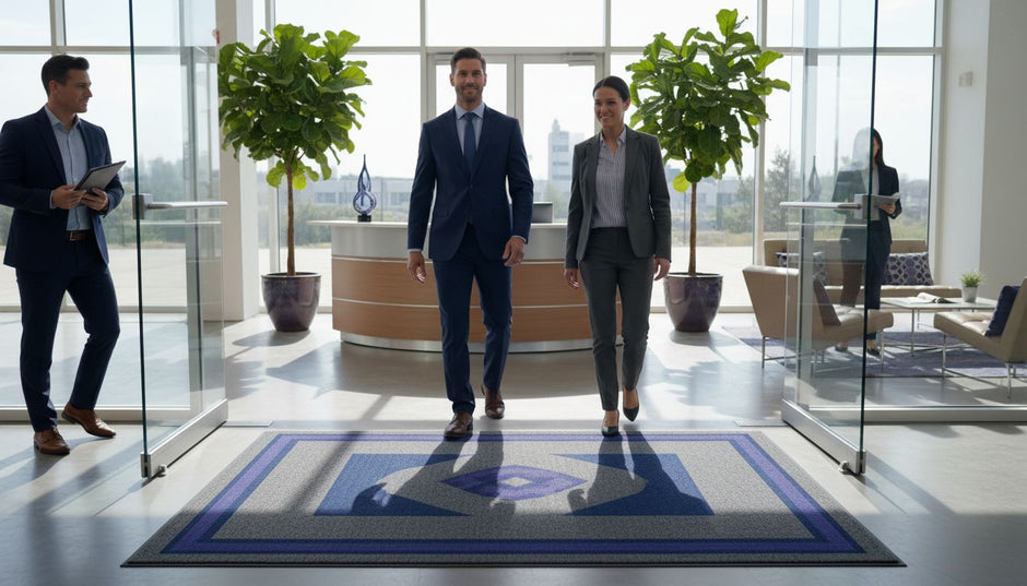 business entrance mat
