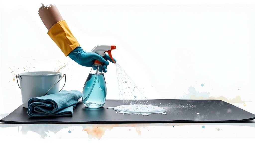 A Practical Guide on How to Clean Gym Mats for Optimal Hygiene