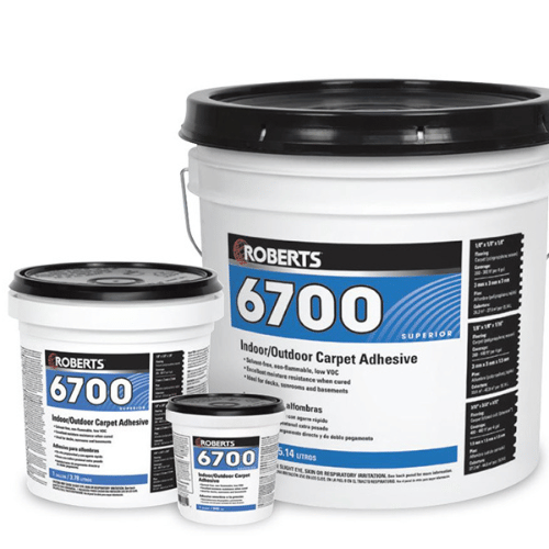 Solvent-Free Adhesives for Entrance Mat and Edging Installations
