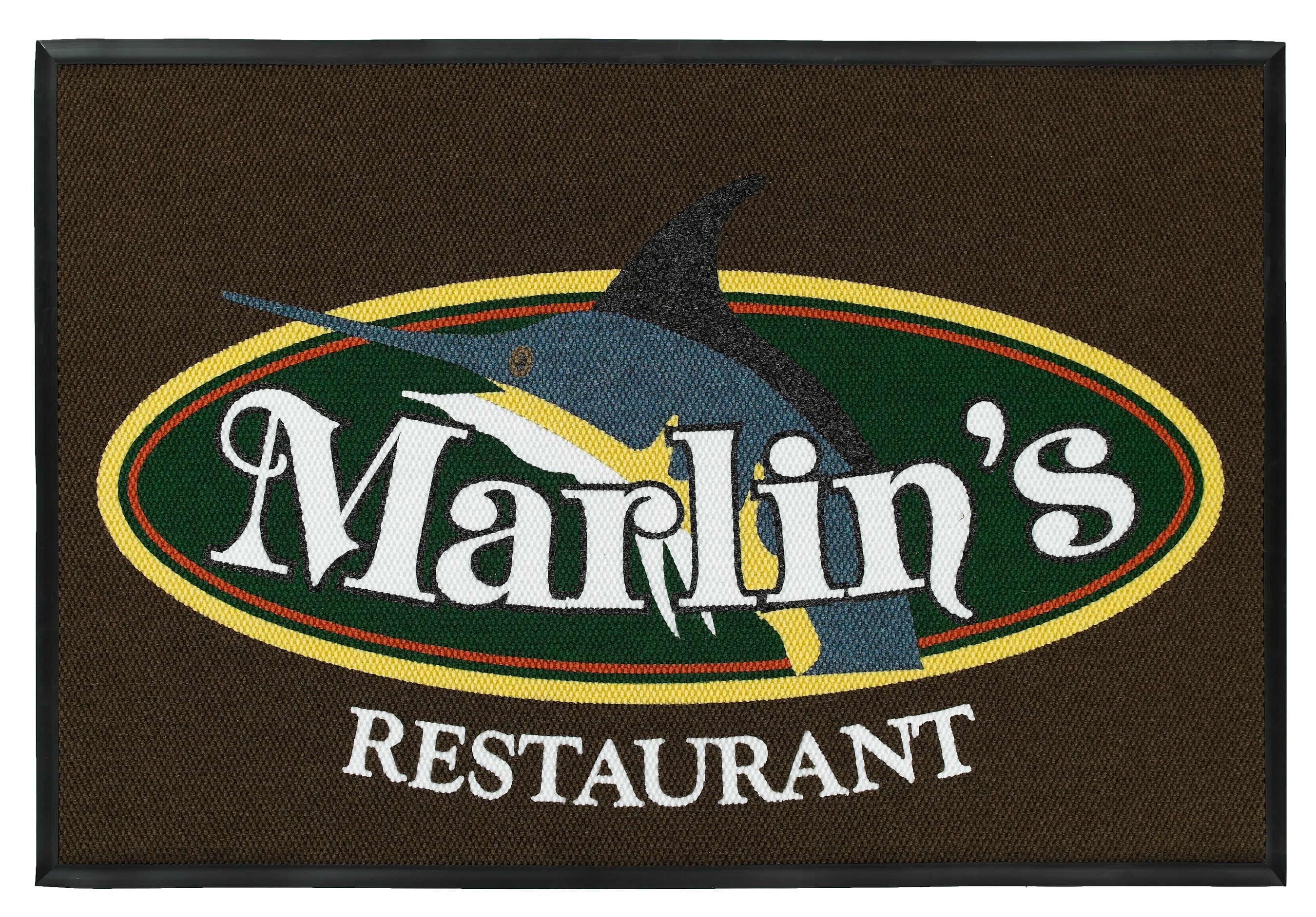 Berber Roll Logo Mat Inlay