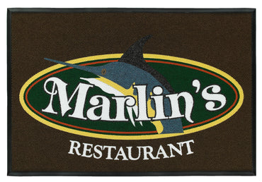 Berber Roll Logo Mat Inlay