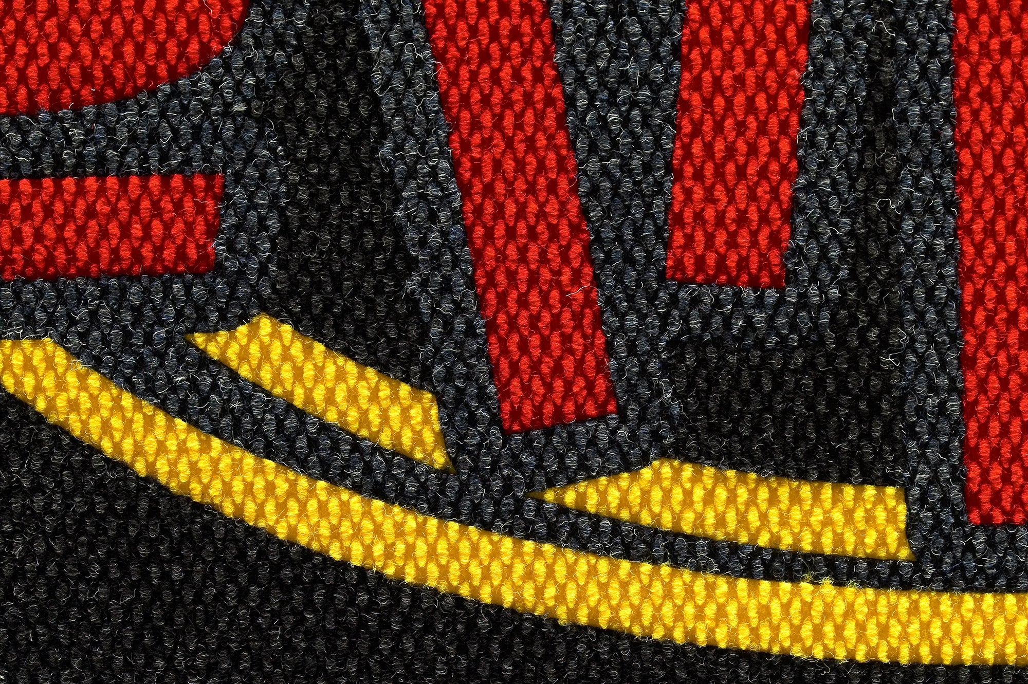 Berber Roll Logo Mat Inlay